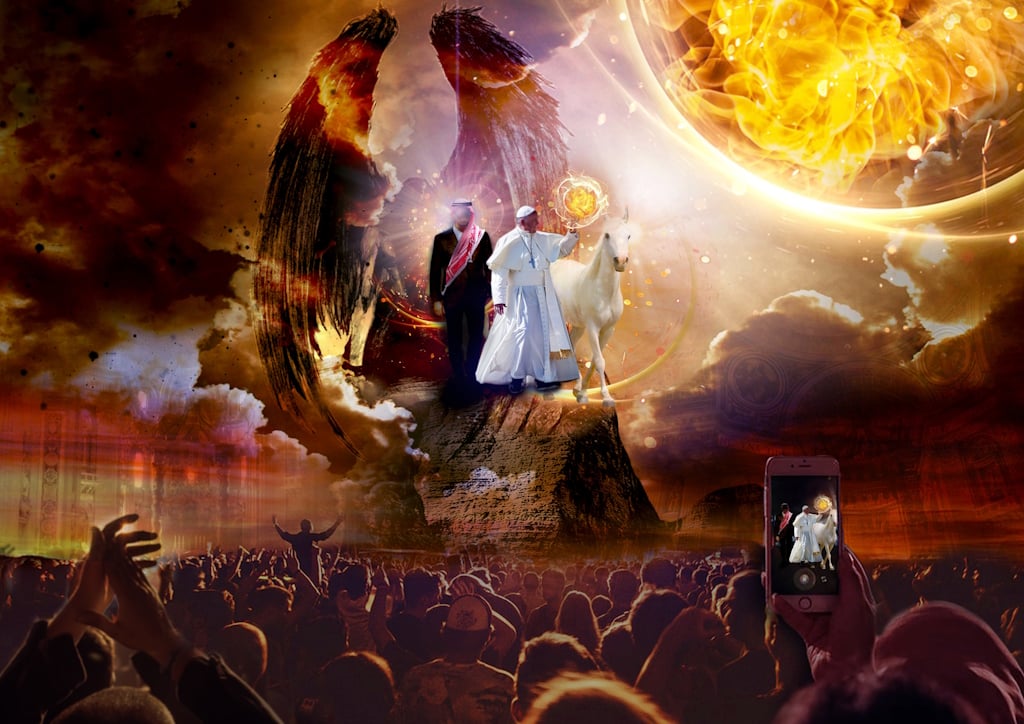 False Prophet doing miracles to fool the world False Prophet