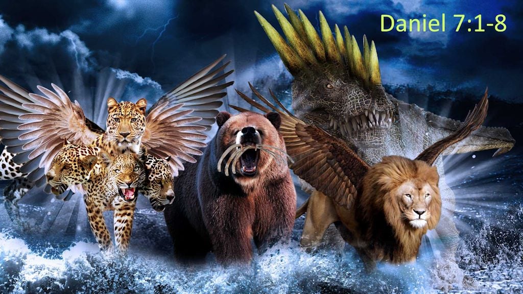 Revelation 13 beast is the Daniel 7 beasts joined in the New World Order Revelation 13 beast is the combined Daniel 7 beasts