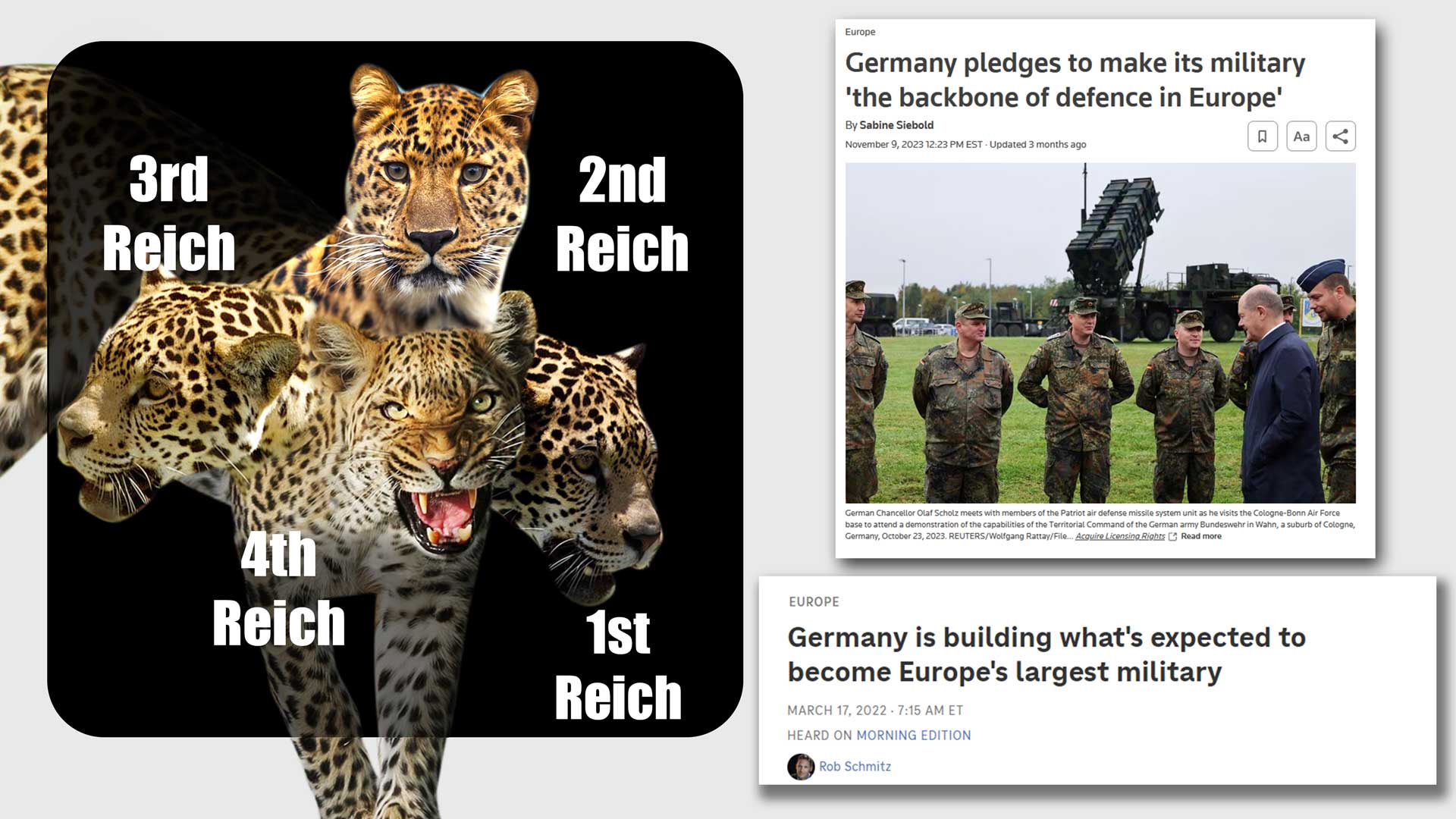 Revelation 13 beast is Daniel 7 beasts joined in the New World Order Revelation 13 beast is Daniel 7 beasts